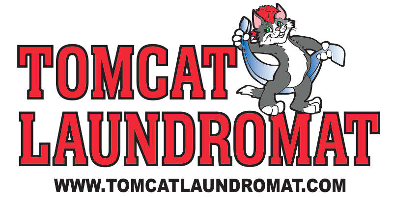 Tomcat Laundromat, Glouster, Ohio Logo